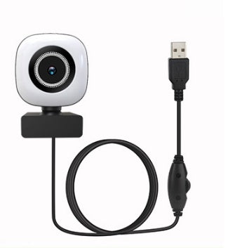 Enhance Your Streaming Experience with 4K HD USB Webcam With Beauty Light